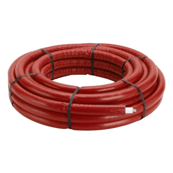 VN784805000 Viega Smartpress Buis 25x2,8mm Rood Isolatie S9 RL25