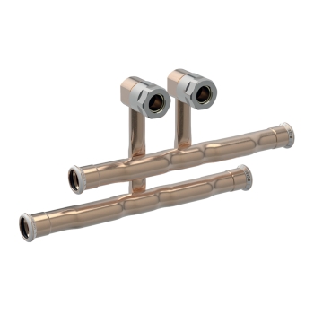 GN240550000 Geberit Mapress Koper CV Duo Kruisstuk 15x15 (pers x knel)