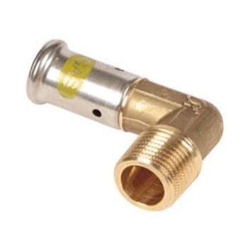 81028820183 Henco Gas 90gr Puntstuk 16x1/2 (bu.dr. x pers, messing)