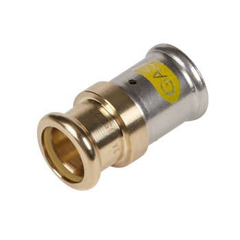 81028920004 Henco Gas Overgang V- en M-Contour 16x15 (2x pers, messing)