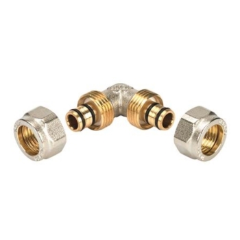 81028830037 Henco Knel 90gr Knie 26mm (messing, 2x knel, vernikkeld)