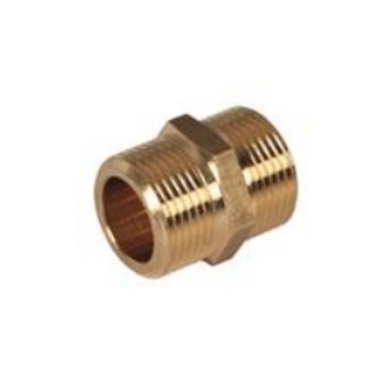 81028820200 Henco Nippel 1/2'' (messing, 2x bu.dr.)