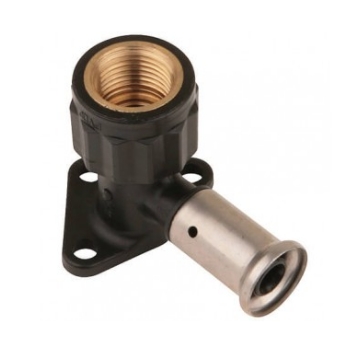 81028810198 Henco Muurplaat 16x3/8 (PVDF, pers x bi.dr. H=56)