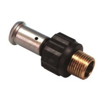 81028810126 Henco Puntstuk 14x1/2 (PVDF, pers x bu.dr.)