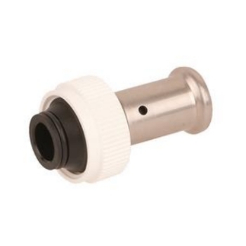 81028810168 Henco 2-delige Kopp. Euroconus 16x3/4 (PVDF, pers x wartel)