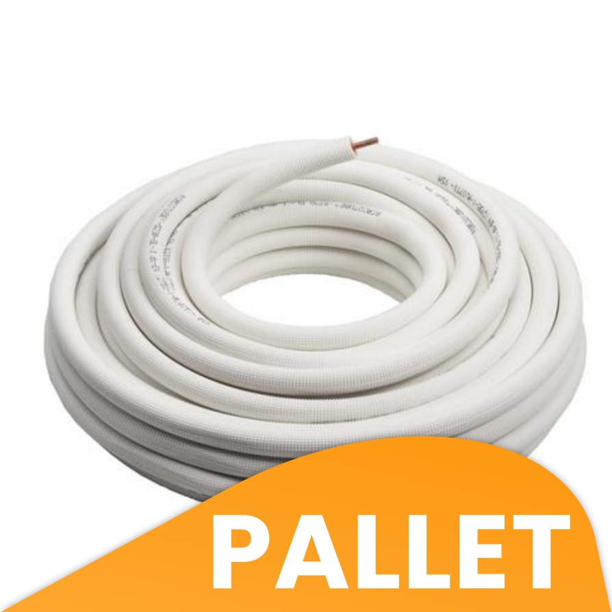 R81024000701 Rcool Koelleiding WT Singel 1/4'' RL=25 (isolatie wit 9mm) (pallet act