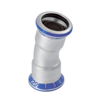GN361010000 Geberit Mapress RVS316 15gr Bocht 15mm (2x pers)
