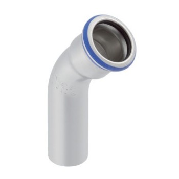 GN307020000 Geberit Mapress RVS316 45gr Bocht 15mm (pers x spie)
