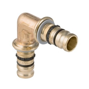 61327100500 Geberit Mepla knie messing 90 gr 26