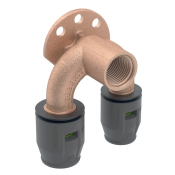 65027400100 Geberit PushFit Muurplaat 16x16x1/2 (52mm, bi.dr. x push, doorlus)