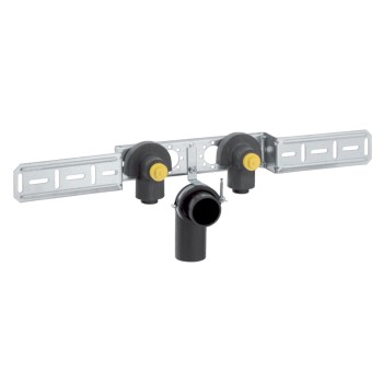 65128800100 Geberit PushFit Muurplaat 20x1/2 (bi.dr. x push, duo, afvoerb., brons)
