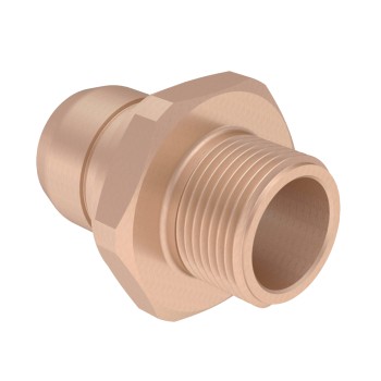 65343000100 Geberit PushFit Verdeler Aansluiting 3/4x28 (bu.dr.)