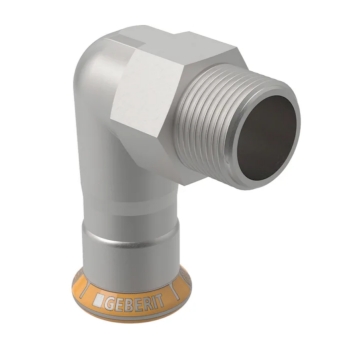 GN438330000 Geberit Mapress Therm Puntstuk Bocht 15x1/2'' (bu.dr. x pers)