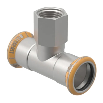 GN413040000 Geberit Mapress Therm T-stuk 15x1/2x15 (bi.dr. x pers)