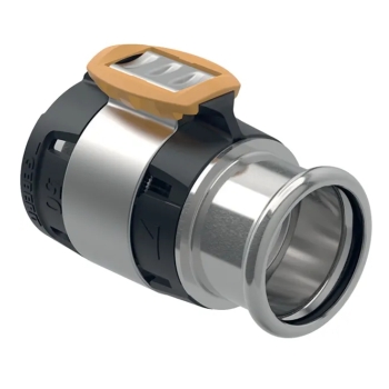 62033900100 Geberit FlowFit X Mapress 63x54 (RVS, 2x pers, overgang)