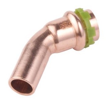 VH667017300000 VSH SudoPress Koper 45gr Bocht 14mm (pers x spie)