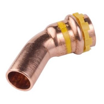VH667410900000 VSH SudoPress Koper Gas 45gr Bocht 14mm (pers x spie)