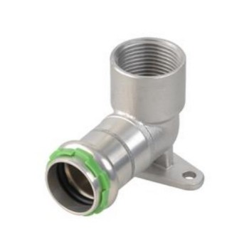VH655162200000 VSH SudoPress RVS Muurplaat 15x1/2 (bi.dr. x pers, RVS316, 1.4404)