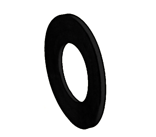 XPress Losse vlakke ring EPDM zwart tbv C-staal/rvs