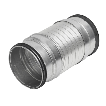 SBDRATU1255 Lindab Flexibel Aansluitstuk 125mm LG=0,5 (aluminium)