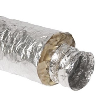 XFFAP125000 R-vent XFFAP 125mm Flexibele Slang Akoestisch LG=10 (aluminium)